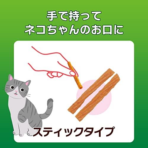 ライオン LION ペットキッス PETKISS 猫用おやつ ネコちゃんの歯みがきおやつ スティック まぐろ味 4個パック まとめ買い |  | 04