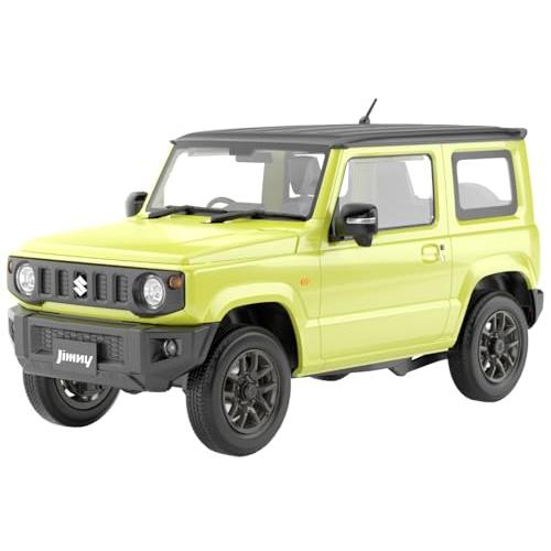 青島文化教材社 1/24 楽プラ スナップカーシリーズ No.03-KY JB64 ジムニー 2018 キネティックイエロー 色分け済みプラモデ | 