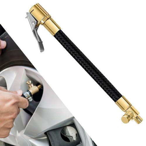 LOYELEY 車 バイク 空気入れ エアーホースポンプ延長ホース バルブ延長チューブ タイヤインフレーション ポンプ タイヤバルブ接続 バイク |  | 05