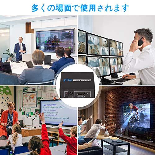 ROTECK HDMI 分配器 1入力2出力 HDMIスプリッター HDMI 切替器 4K 30Hz HDMIセレクター 1080P 3D HD |  | 06