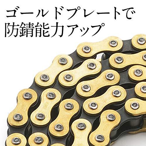 レジーナREGINA デイトナ 420 チェーン スーパーカブ50など ゴールド クリップジョイント付属 420-100リンク 14972 |  | 02
