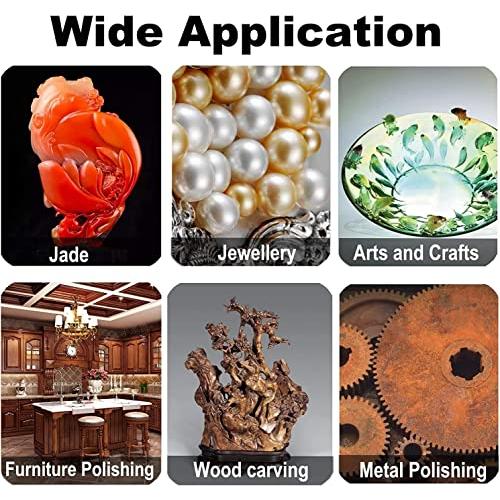 JINTONG バフ 2.35mm 28個入り ホイール型 鏡面研磨や金属磨き仕上げ |  | 04