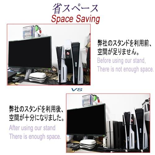 RDFJ PS5 シリーズ専用スタンド シンプルデザイン 省スペース 縦置きスタンド 安定向上 for PS5black for PS5 SLI |  | 06