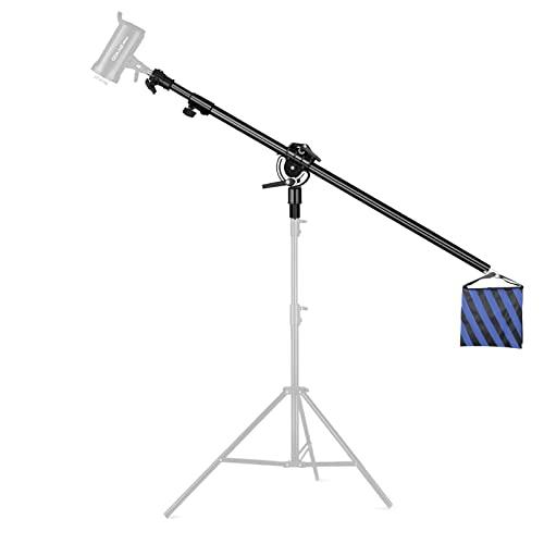 soonpho ブームアーム 撮影照明用 83-158cm伸縮調節可能 最大荷重5kg