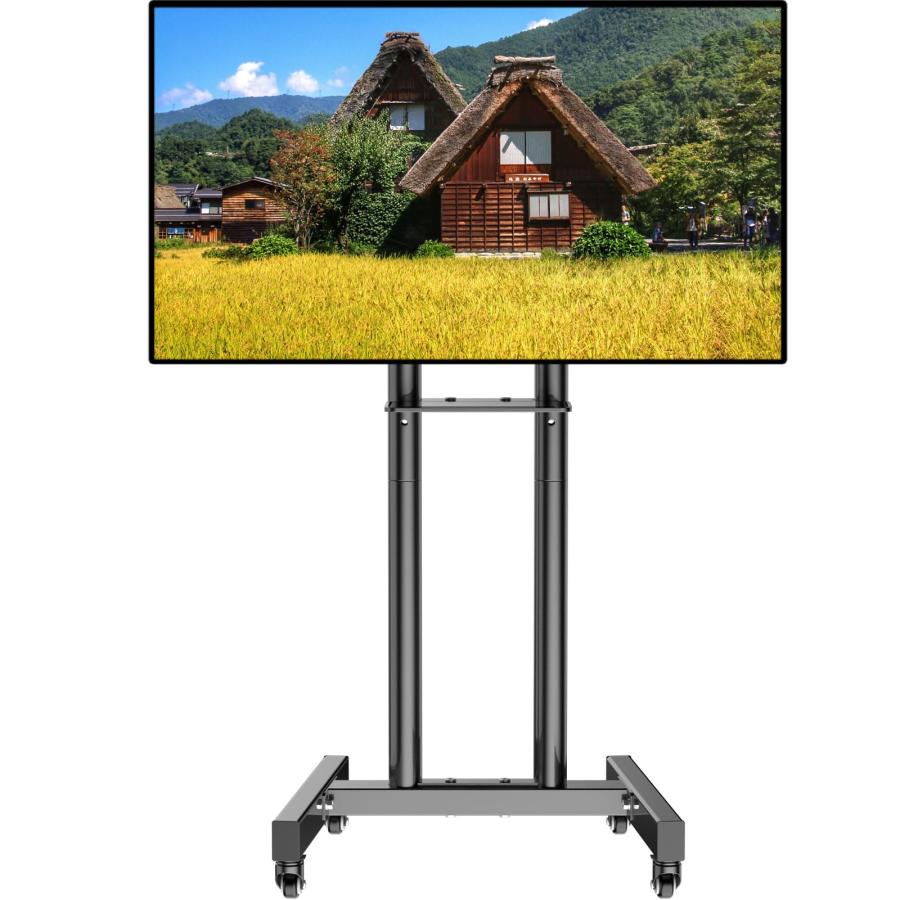 WNJQBYテレビスタンドキャスター付き移動式テレビスタンドハイ WNJQBYテレビスタンドキャスター付き移動式テレビスタンドハイ