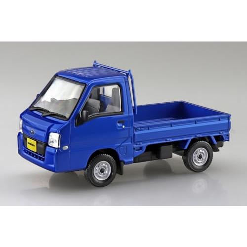 青島文化教材社 1/32 楽プラ スナップキット No.05-WB スバル サンバー トラック WRブルーリミテッド 色分け済みプラモデル 自動 |  | 01
