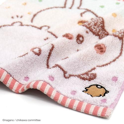 ちいかわChiikawa ともだち タオルハンカチ ピンク パイル 41-1160080 約25×25ｃｍ |  | 01