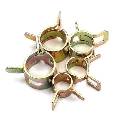 LeTradeJP ホースクランプ 内径6-10mm 75枚セット ホースバンド きんぞくかんクランプ ワンタッチホースクランプ スプリングホー |  | 06