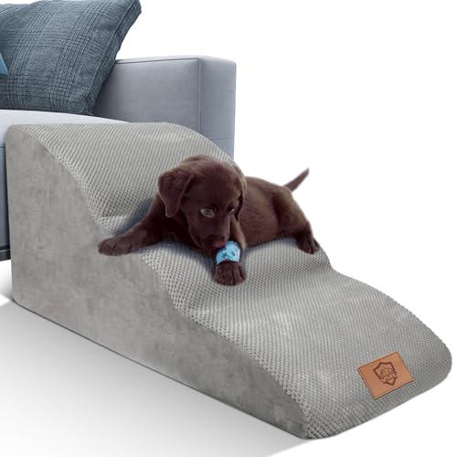 Masthome 犬 階段 犬スロープ階段 ドッグステップ 犬用ステップ 3段プラス 段差解消 ペット用 ステップ 階段 滑り止め 犬用 犬 ス | 