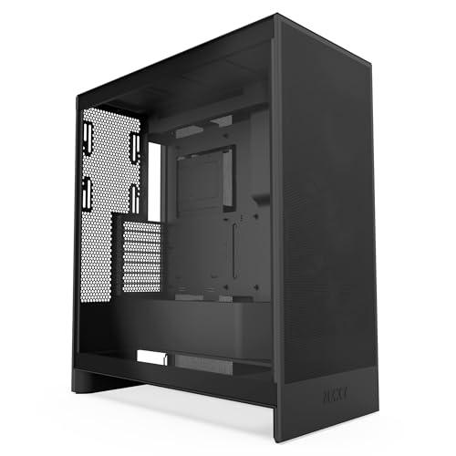 NZXT H7 Flow v2 Black 120mmファン 3基搭載 ミドルタワーATXケース CM-H72FB-01 CS9012 | 