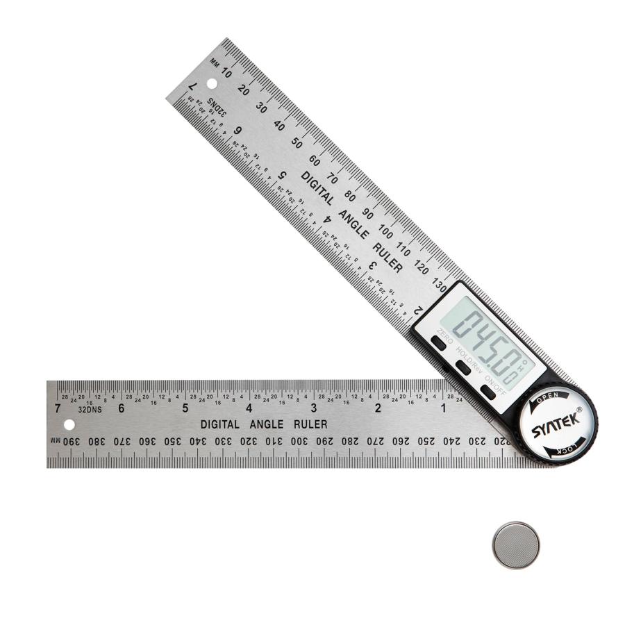 SCITOOLS デジタル角度ゲージ 200mm 金属製角度計 アングル SCITOOLS デジタル角度ゲージ 200mm 金属製角度計 アングル