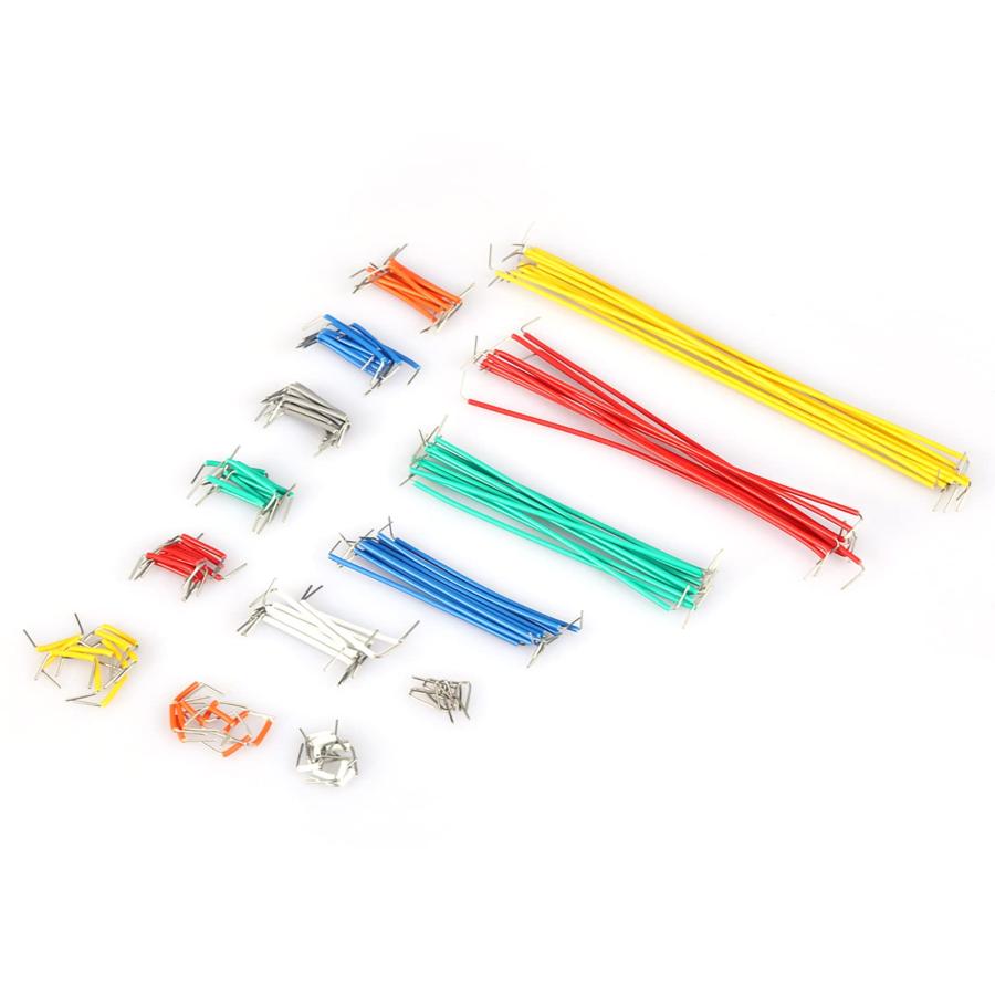 ジャンパーワイヤー 140本セット 収納ボックス付き 2/5/7/10/12/15/17/20/22/25/50/75/100/125mm 各1 |  | 03