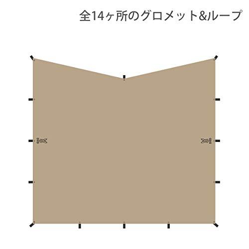 DOPPELGANGER - 【なおさん専用】DOD☆ヒレタープ☆中古美品使用1回☆タンカラー DOPPELGANGER - 【なおさん専用】DOD☆ヒレタープ☆中古美品使用