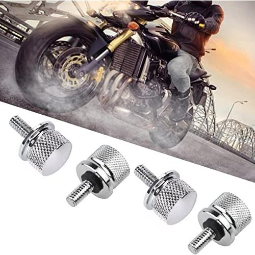 バイク用 シートスクリュー シートボルト 合金リアフェンダーシートスクリュー ボルト ナット シートボルト バイク用品 4個セット ハーレー、ダ |  | 05