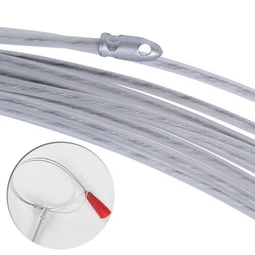 Kimlonton通線ワイヤー 配線ワイヤー 長さ10m ロッド径3mm 通線 入線 呼線工具 ケーブル牽 引具セット CD管・PF管専用 スリ |  | 05