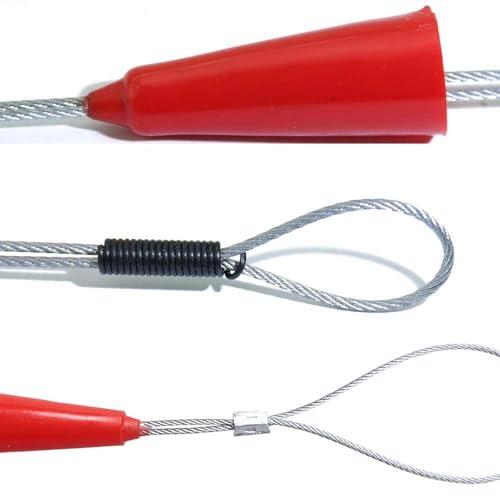 Kimlonton通線ワイヤー 配線ワイヤー 長さ10m ロッド径3mm 通線 入線 呼線工具 ケーブル牽 引具セット CD管・PF管専用 スリ |  | 07