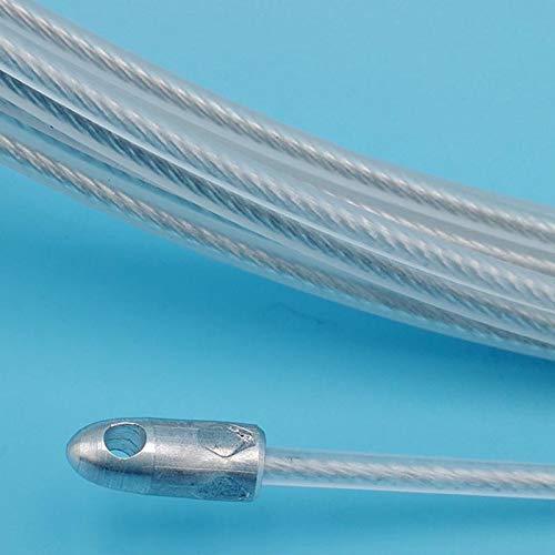 Kimlonton通線ワイヤー 配線ワイヤー 長さ10m ロッド径3mm 通線 入線 呼線工具 ケーブル牽 引具セット CD管・PF管専用 スリ |  | 08