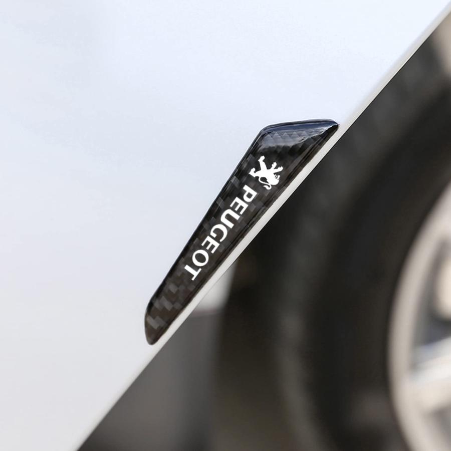 ドアガード 衝突防止 カーボン ドアプロテクター プジョーに適用 |  | 01