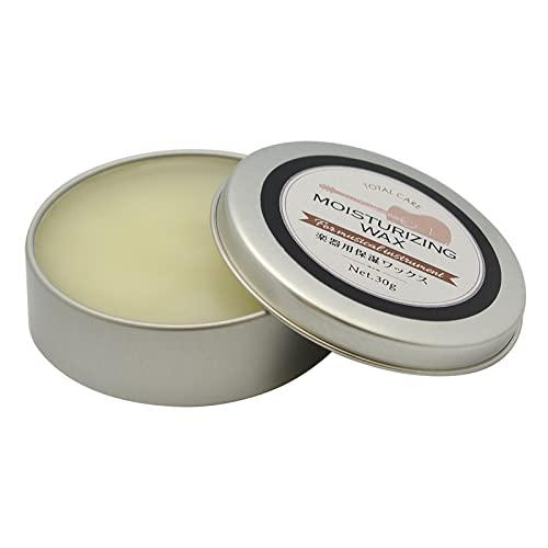 国産 楽器用 蜜蝋ワックス 30g 楽器指板のメンテナンスなどに 保護ワックス 蜜蝋クリーム | 