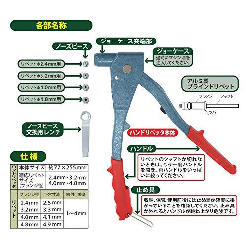 新潟精機 SK ハンドリベッターセット SR-1S |  | 03