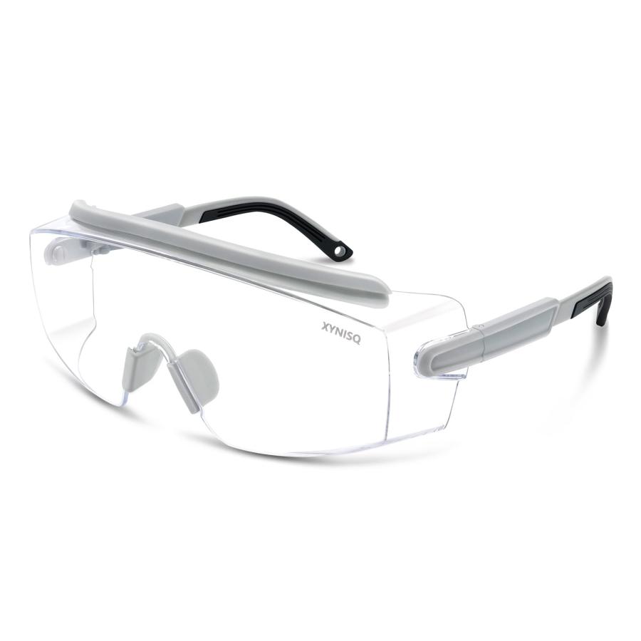 XYNISQ ゴーグル 保護メガネ 花粉メガネ 作業用 防曇 防塵 防風 眼鏡