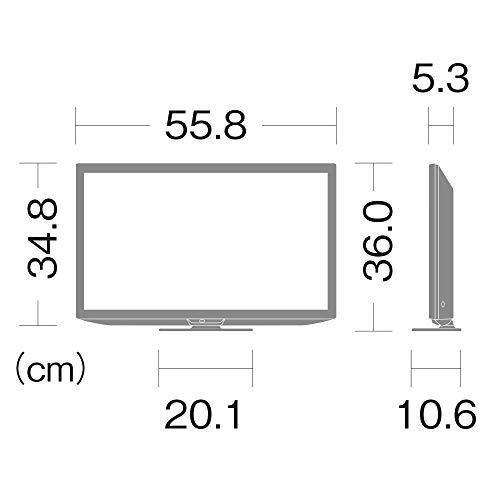 シャープSHARP 24V型 液晶 テレビ AQUOS 2T-C24DE-W ハイビジョン 外