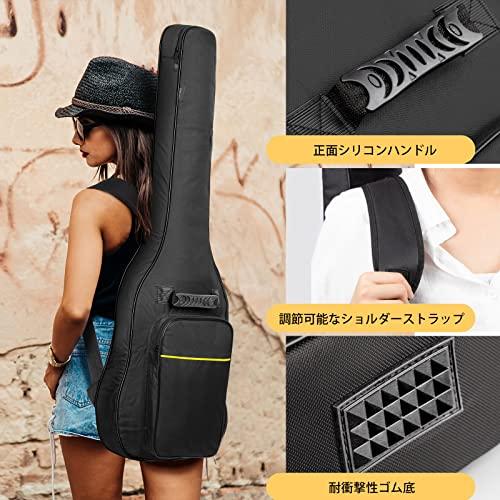 CAHAYA エレキギターケース ソフトケース 簡単版 軽量 ギター ソフト
