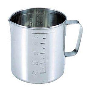 TRUSCOトラスコ ステンレスビーカー 注ぎ口付 3.0L 160×160 TSH638M | 