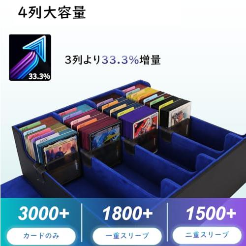 デッキケース トレカケース カードケース ストレージボックス 3000+