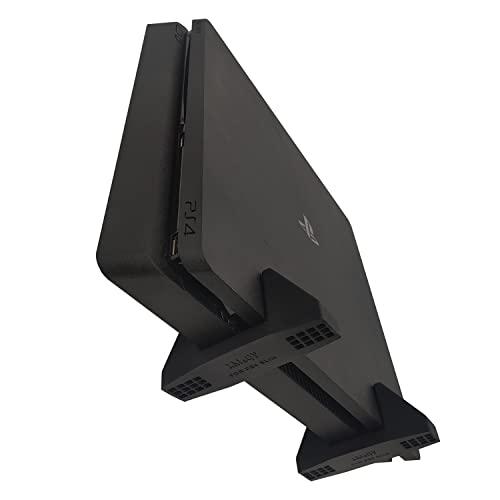 XM&QY PS4 Slim 縦置きスタンド PlayStation4 Slim シリコンフットスタンド 安定したベースマウス滑り止めフィート付 |  | 03