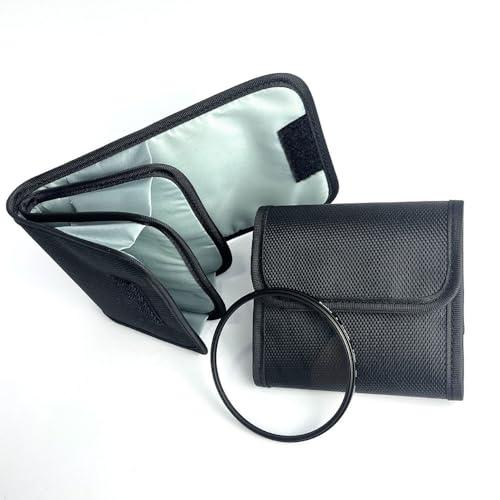 UrbanPulse フィルターケース 82mm カメラフィルターケース 3ポケット フィルター収納 防塵 防水 82mmまでのフィルター対応 |  | 06