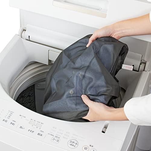 ダイヤ Daiya エコバッグ 洗濯ネット レジ袋みたいな洗濯ネット L 横40cm×縦45cm×底マチ16cm持ち手を含む 仕分け洗い 時短 |  | 02