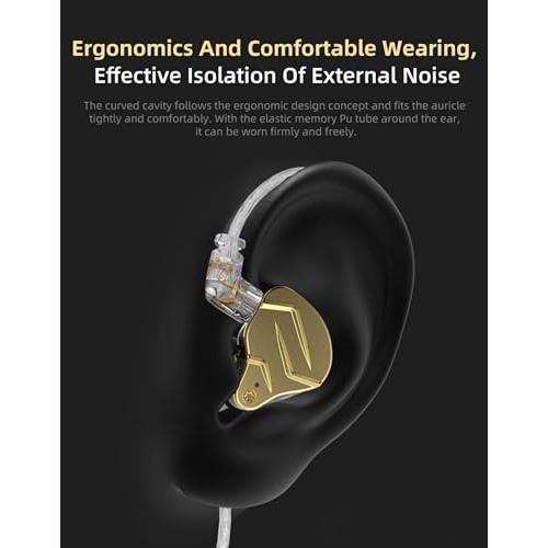 KZ ZSN Pro X IEM インイヤーバズモニター HiFi KZ 有線イヤホン ハイブリッドデュアルドライバー付き 1ba 1dd ハイ |  | 06