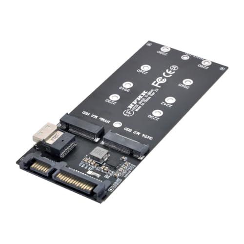 NFHK SF-8654 SF-8654 SSD NVME PCIe SSD SATAアダプタへのU2キットNGFF Mキー | 