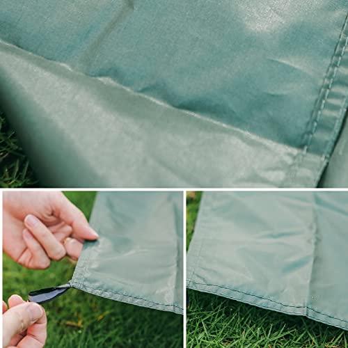 YAPJEB テントシート 220 グランドシート タープ 軽量 防水シート耐摩耗 日除け コンパクト レジャーシート キャンプ 登山 ピクニッ |  | 04
