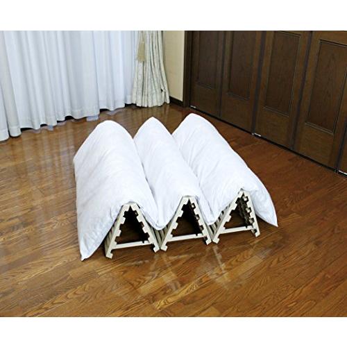 蝶プラ工業 すのこベッド エアースリープ アイボリー 100×201×3cm 782436 |  | 03