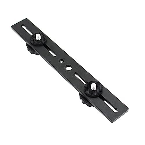 Zeetain 20cm デュアルスピードライト カメラマウント 三脚ブラケット フラッシュエクステンションバー 8インチ デュアル三脚ブラケッ |  | 08