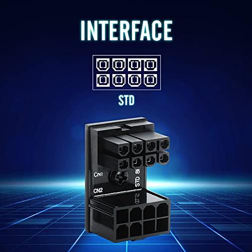 EZDIY-FAB PCI Express用 電源変換アダプタ Uターン型 8ピン180度角度コネクタ PC用電源アダプタボード- 標準タイプ2 |  | 02