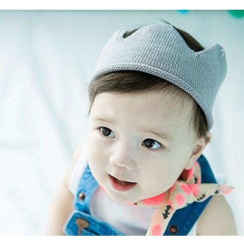 ベビーにかわいいクラウンを/選べる3色ベビー ニット クラウン 王冠 記念 撮影 誕生日 バースデー セレモニー 結婚式 に お宮参り 退院 結 |  | 02