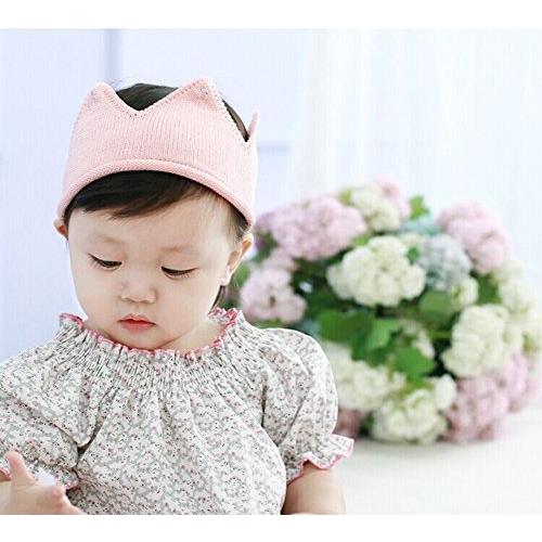 ベビーにかわいいクラウンを/選べる3色ベビー ニット クラウン 王冠 記念 撮影 誕生日 バースデー セレモニー 結婚式 に お宮参り 退院 結 |  | 03