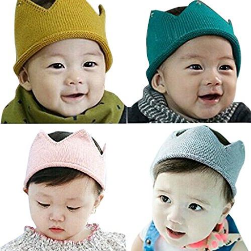 ベビーにかわいいクラウンを/選べる3色ベビー ニット クラウン 王冠 記念 撮影 誕生日 バースデー セレモニー 結婚式 に お宮参り 退院 結 |  | 06