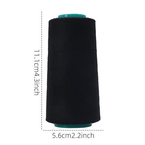 60番 ミシン糸 セット ロックミシン糸 3000m巻x4個 業務用 糸 工業用 スパン糸 家庭ミシン用 大容量 キルティング 糸 普通地用 手 |  | 02