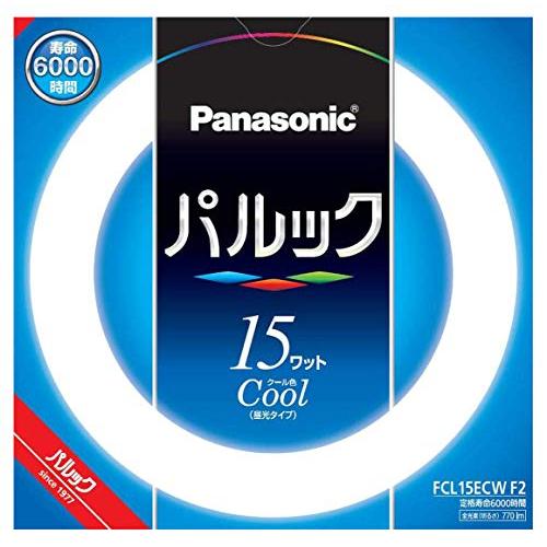 パナソニック 蛍光灯 昼光色 丸形 15形 クール色 パルック FCL15ECWF2 | 