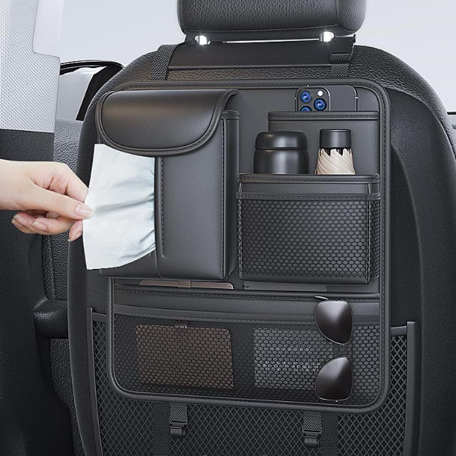 TATACLEA 車用 収納ポケットシートバックポケット車 収納 後部座席 カーシートバック車吊り下げバッグ 後部座席用収納袋 車用 収納袋 多 |  | 06