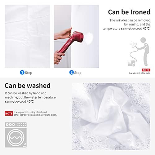 NEEWER 1.8x2.8M 100％ポリエステル折り畳める背景布「白 撮影やビデオなどに対応 |  | 02