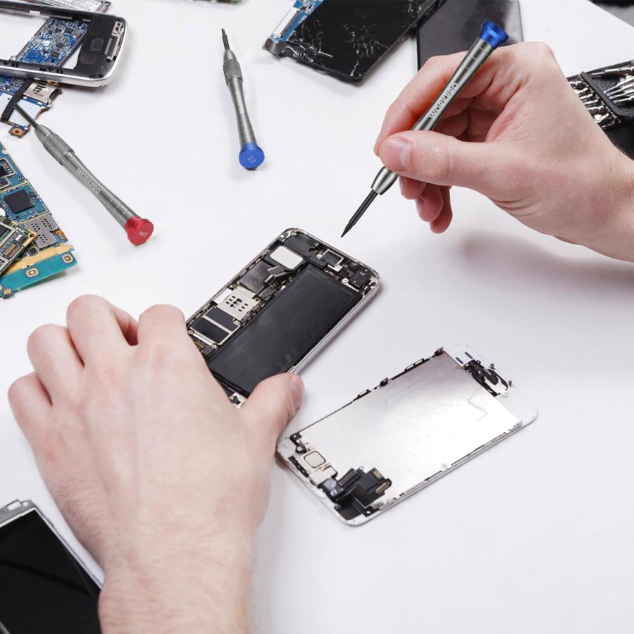 WORKPRO 精密ドライバーセット 6本組 特殊ドライバー 時計用ドライバー 磁気ドライバー プラス マイナス ベルト 時計 メガネ スマホ |  | 08