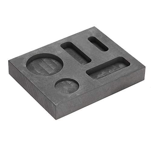 Kafuty-1 黒耐熱黒鉛るつぼ、るつぼ型、金属金用安定性5溝 | 