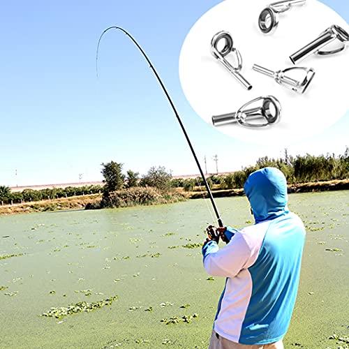 トップガイド ロッドガイド 18個セット ステンレス 釣り竿穂先 交換 修理キット 内径1.0mm〜2.0mm |  | 06