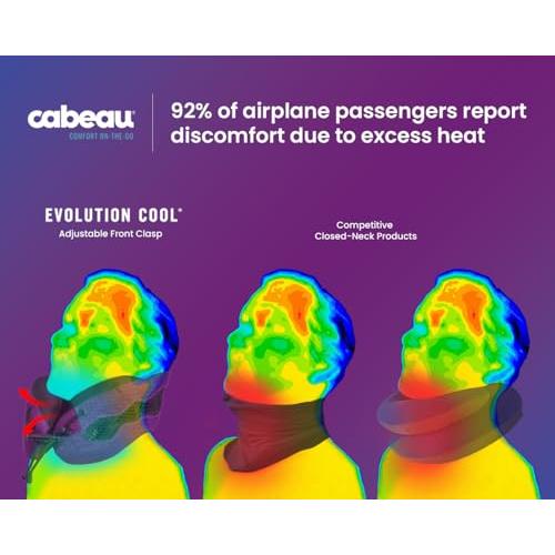 Cabeau Evolution Cool Travel Pillow- The Best Air Circulating Head and N |  | 01