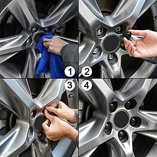 Kiligen自動車用 ショートナット 軽量ホイールナット ホイールドレスアップ 22個セット ナットカバー 黒 21mmボルト・ナットにフィッ |  | 03